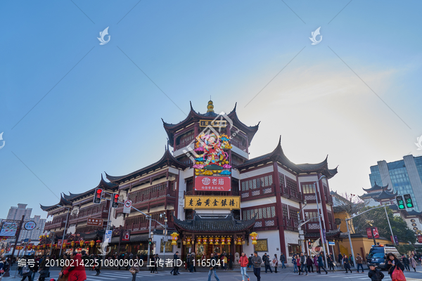 上海老庙黄金银楼,高清大图