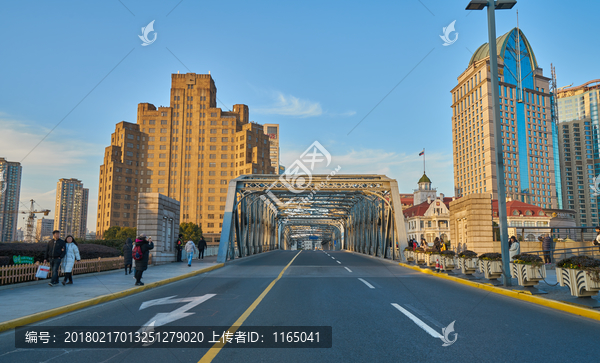 上海外白渡桥,高清大图