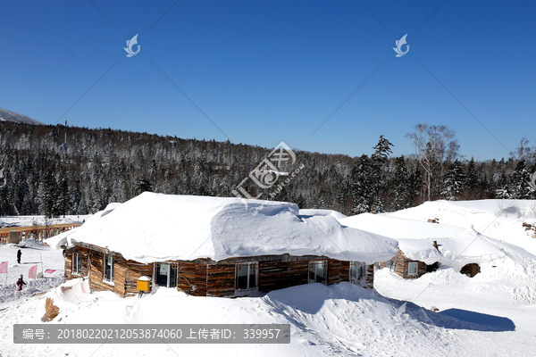 雪乡全景,中国雪乡,雪乡