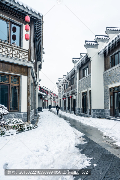 雪后街道