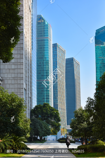 上海陆家嘴街景