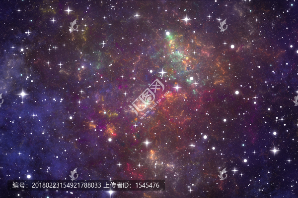 唯美星空背景