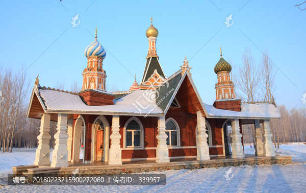 冬季伏尔加庄园,冬季自然风光
