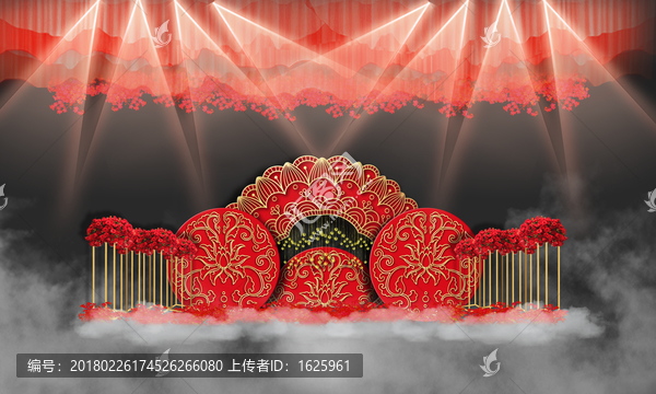 新中式婚禮,紅金色婚禮,婚禮