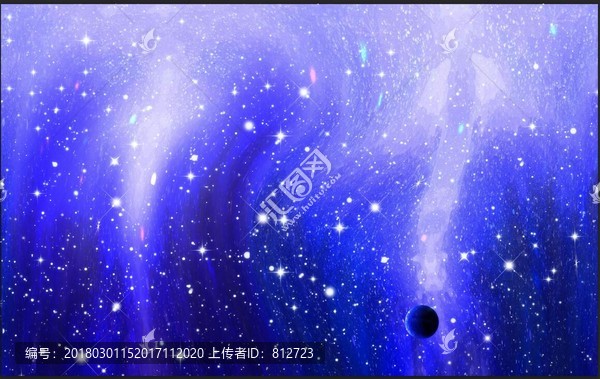 唯美星空天花軟膜