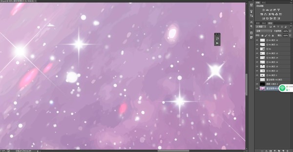 浪漫星空璀璨星空