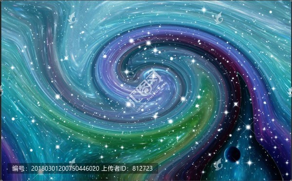 星空漩渦軟膜天花