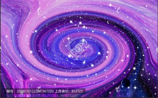 绚丽宇宙星空天花吊顶