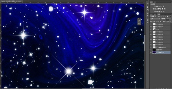 宇宙星空吊頂噴畫圖案