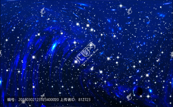 夢幻光圈宇宙星空