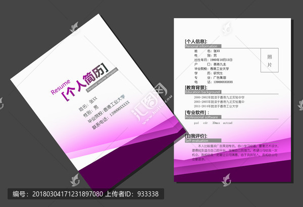 個人履歷