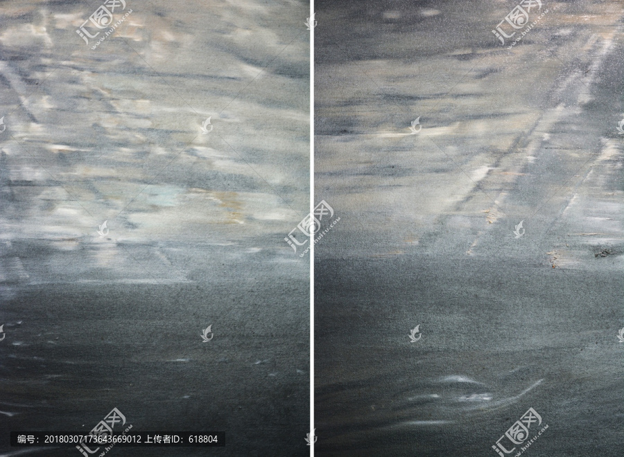 抽象油畫