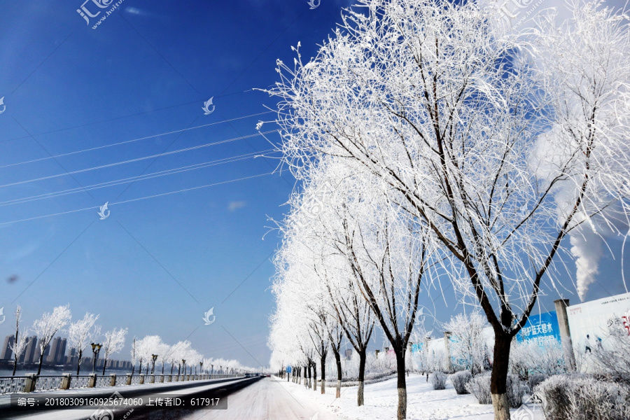 吉林风光,雪景