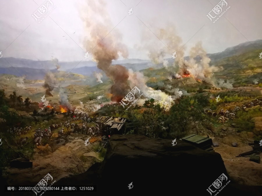 百团大战战斗场景模拟