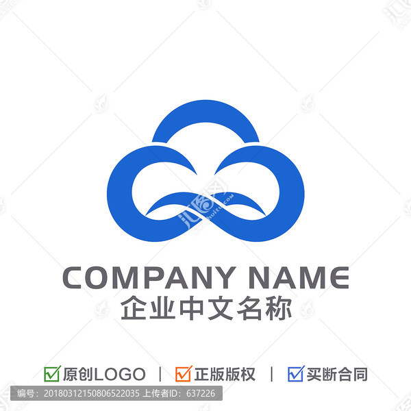 云LOGO,科技云,智能云
