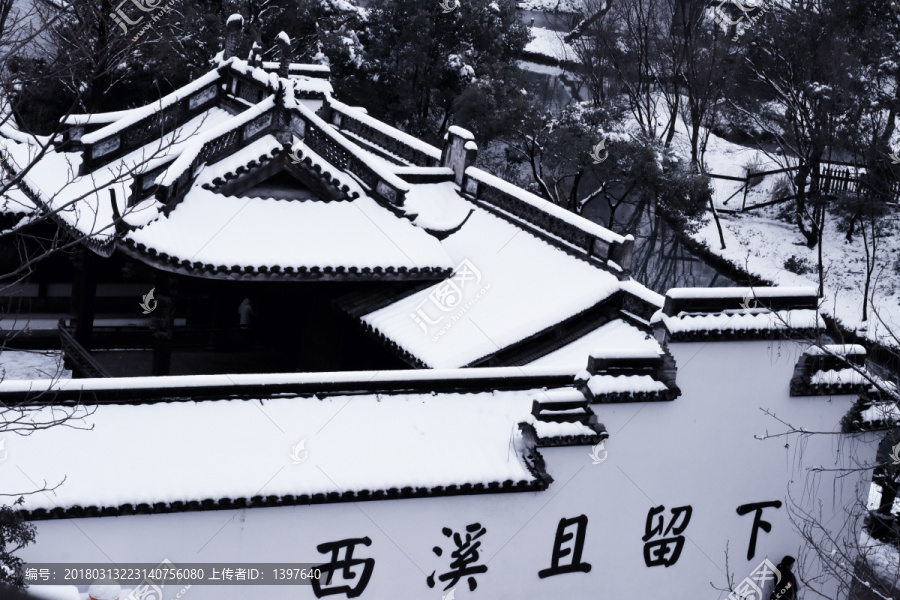 西溪湿地雪景