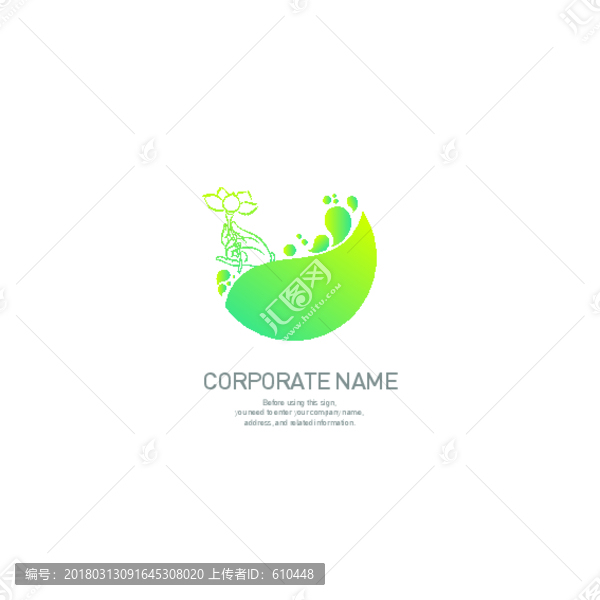 荷花標(biāo)志