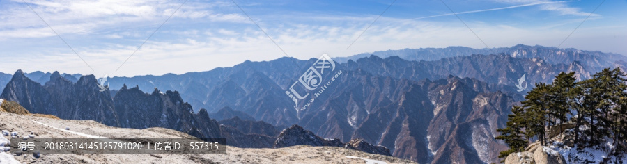 太华圣境,华山险峻奇峰