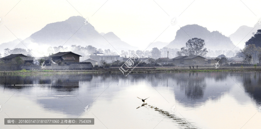 水墨风景画