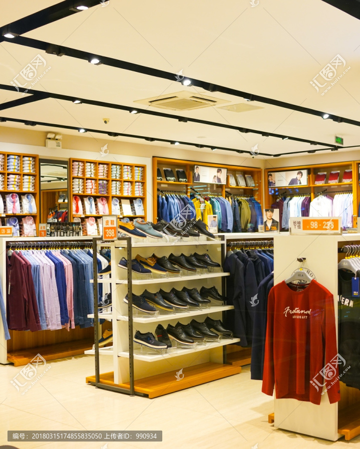 服装店,购物中心,服装店铺