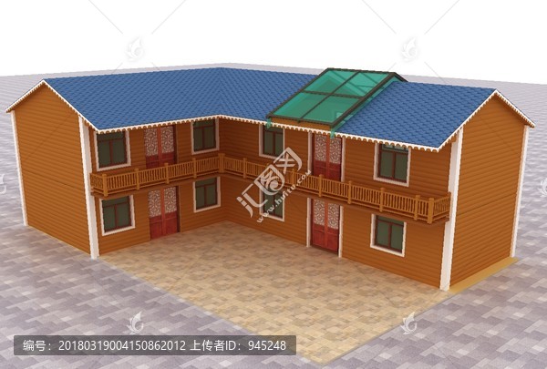 二層木屋模型設(shè)計(jì)