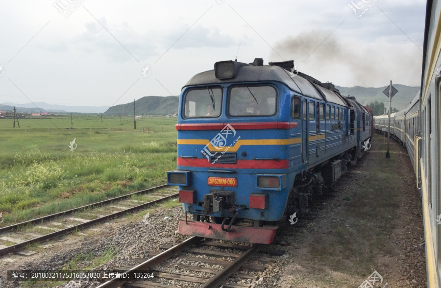 K3,国际列车,火车,蒙古,北