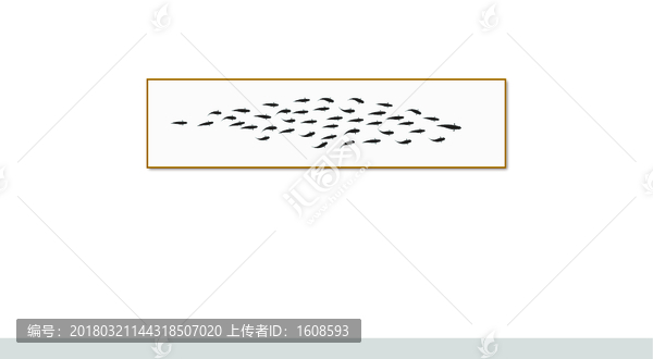 新中式年年有余創(chuàng)意裝飾畫(huà)