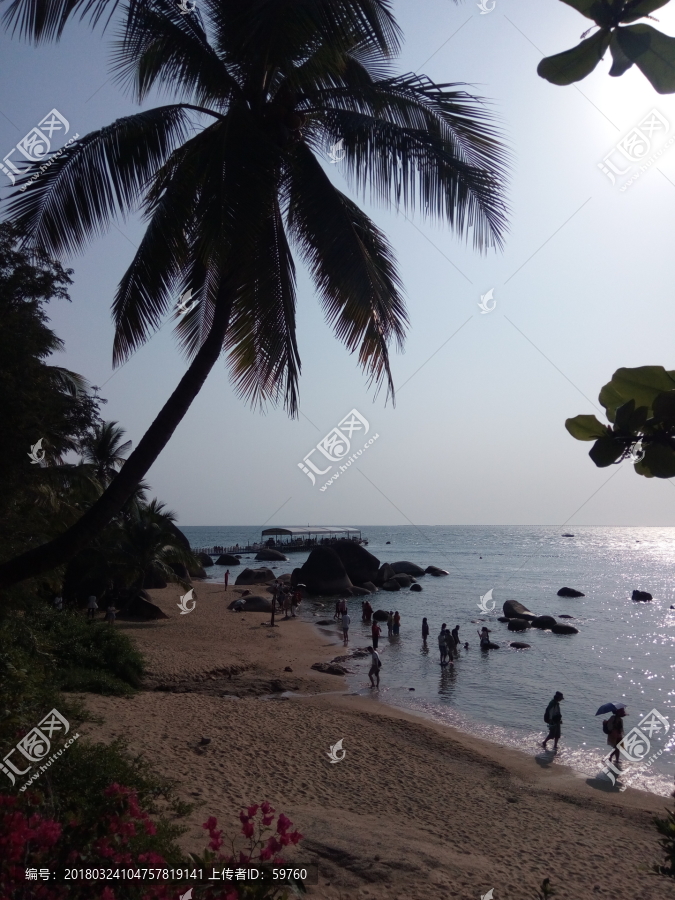 海边风景,海南三亚天涯海角