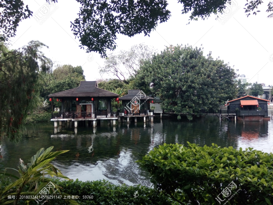 广州荔湾湖风景