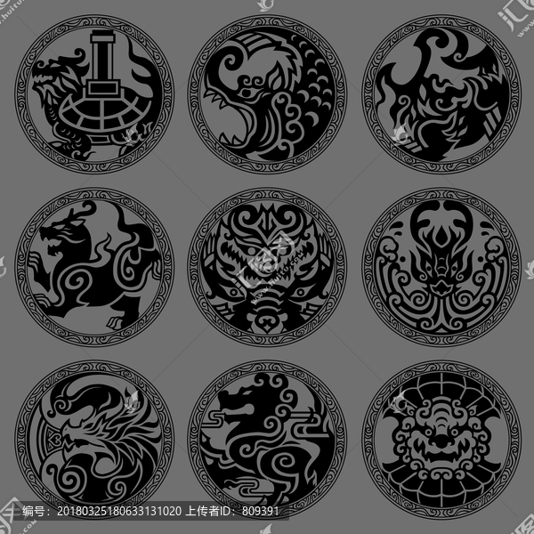 龍生九子威武傳說