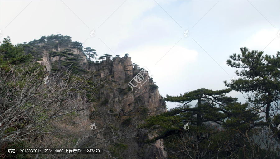 黄山峰峦