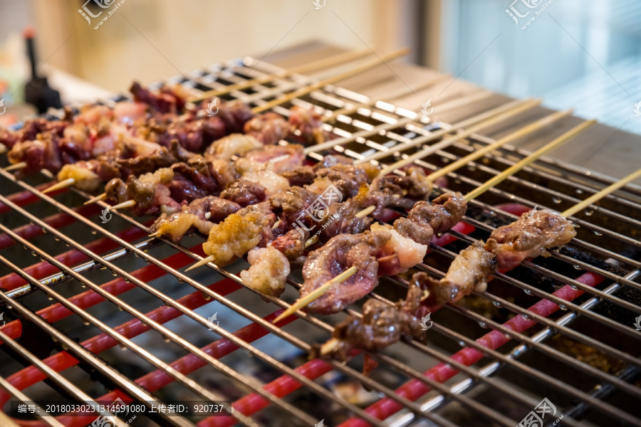 烤牛肉串