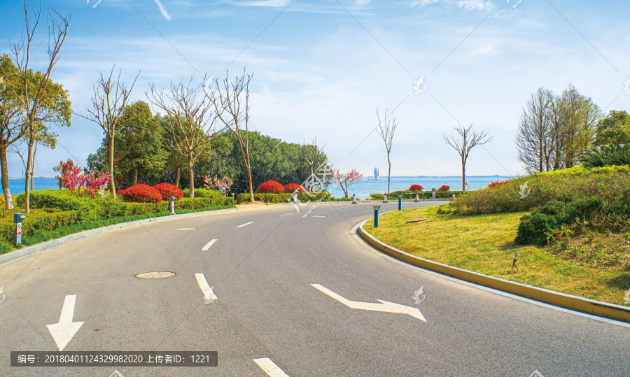 滴水湖景观道路