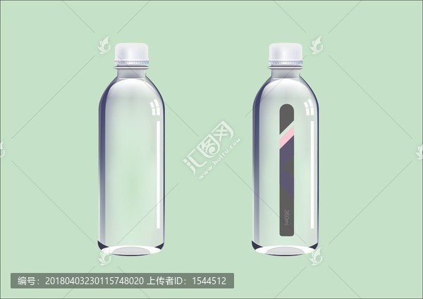 礦泉水矢量瓶子