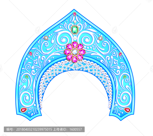 俄羅斯圣誕女孩傳統(tǒng)帽子