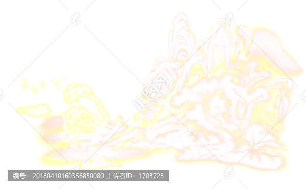 青花山水