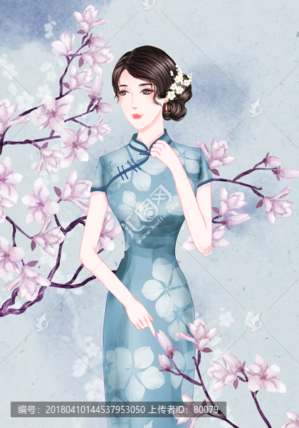 旗袍美女