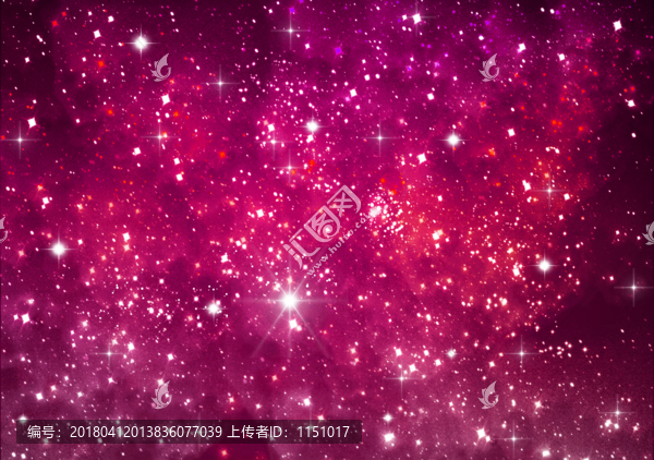 紫色星空