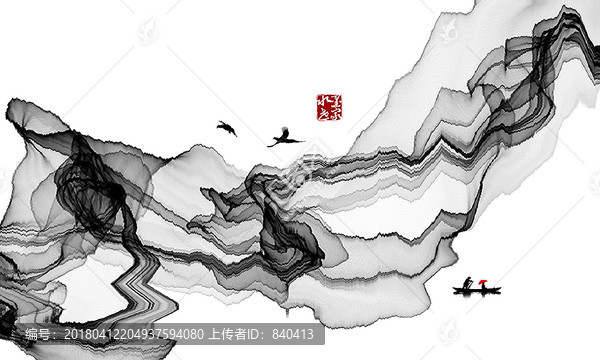 创意水墨画