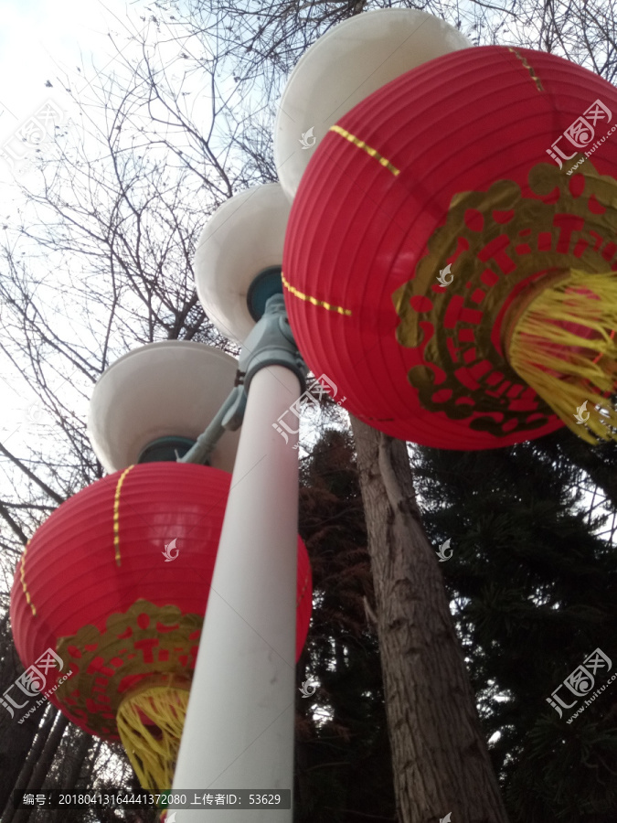 红灯笼 中国结 中国新年