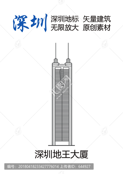 深圳地標(biāo),深圳,深圳地王大廈