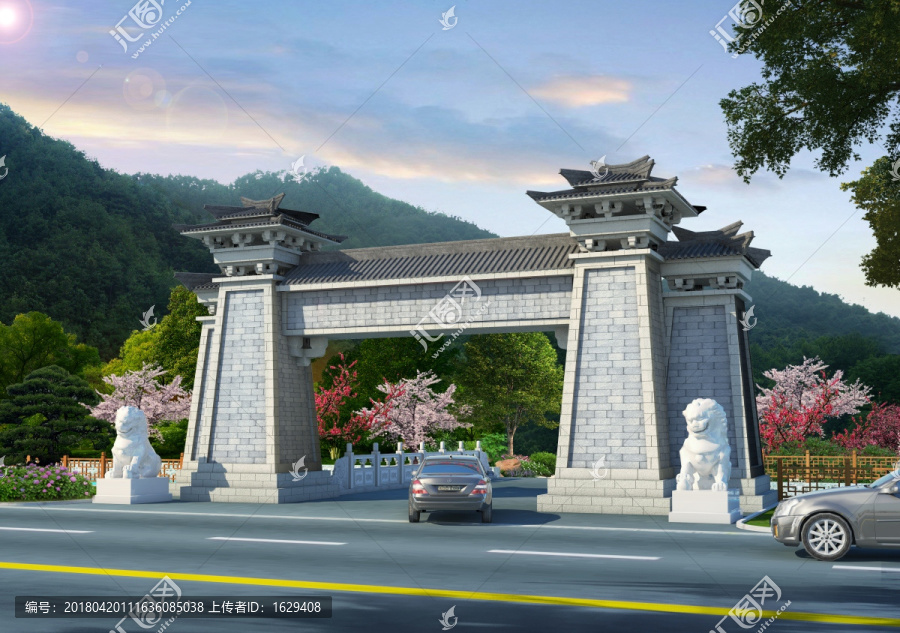 漢代大門,漢代入口,漢闕,入口
