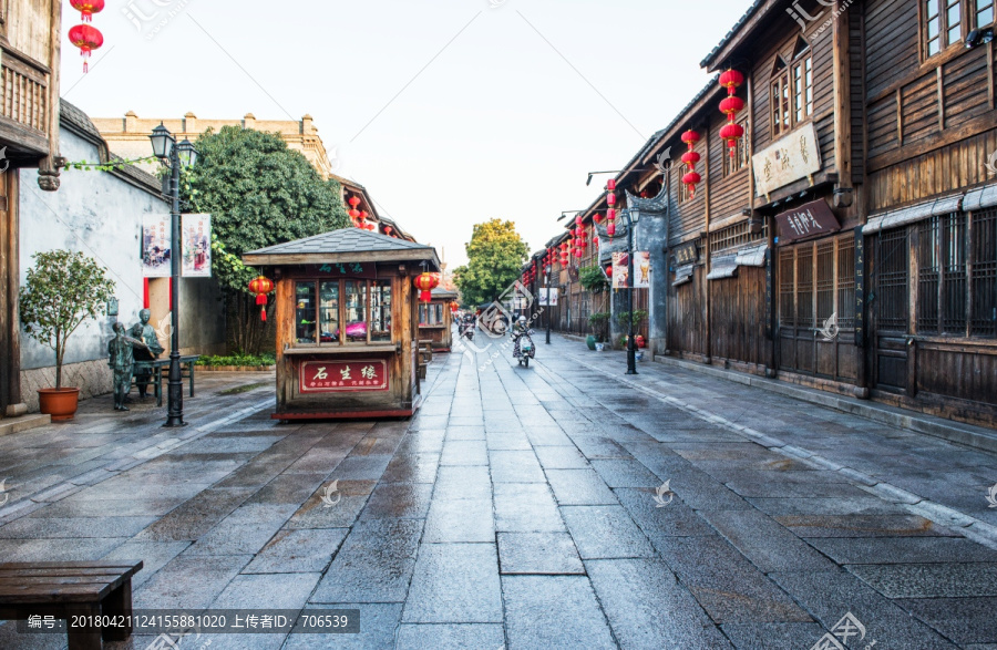 福州三坊七巷,古街景