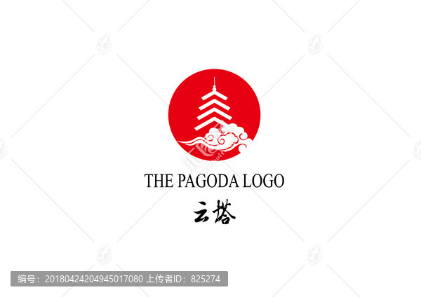 宝塔logo设计