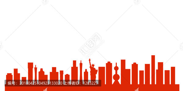 建筑物剪影