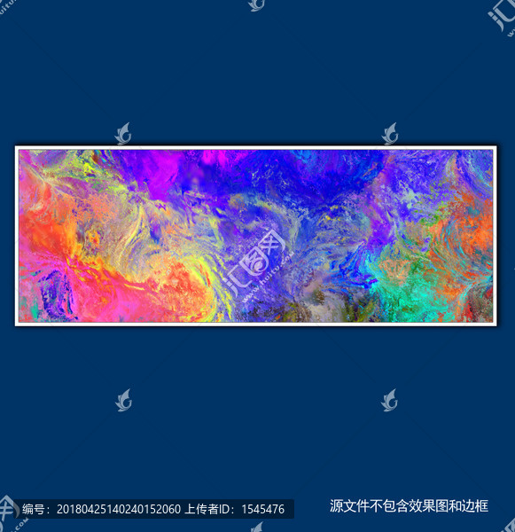 抽象油畫
