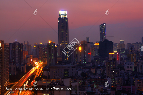 广州城市夜景