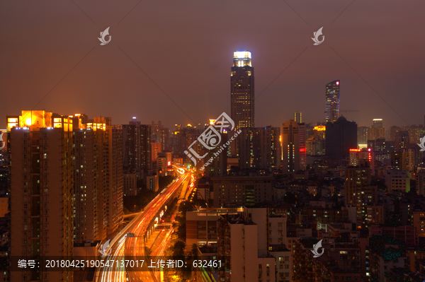 广州城市夜景