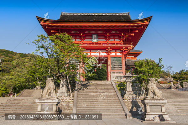 京都的清水寺德拉寺