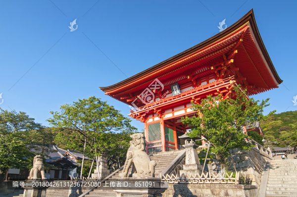 京都的清水寺德拉寺